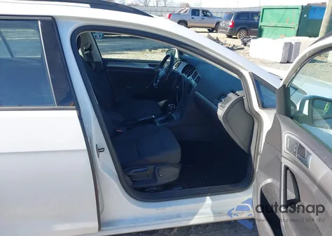 2017 Volkswagen Golf Sportwagen Tsi S z USA, uszkodzony, nr VIN 3VW017AU1HM507129